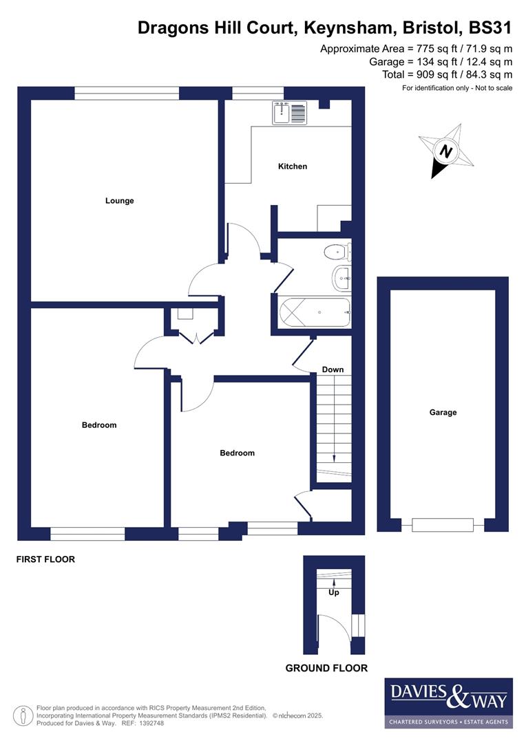 6, Dragons Hill Court, Bristol floorplan