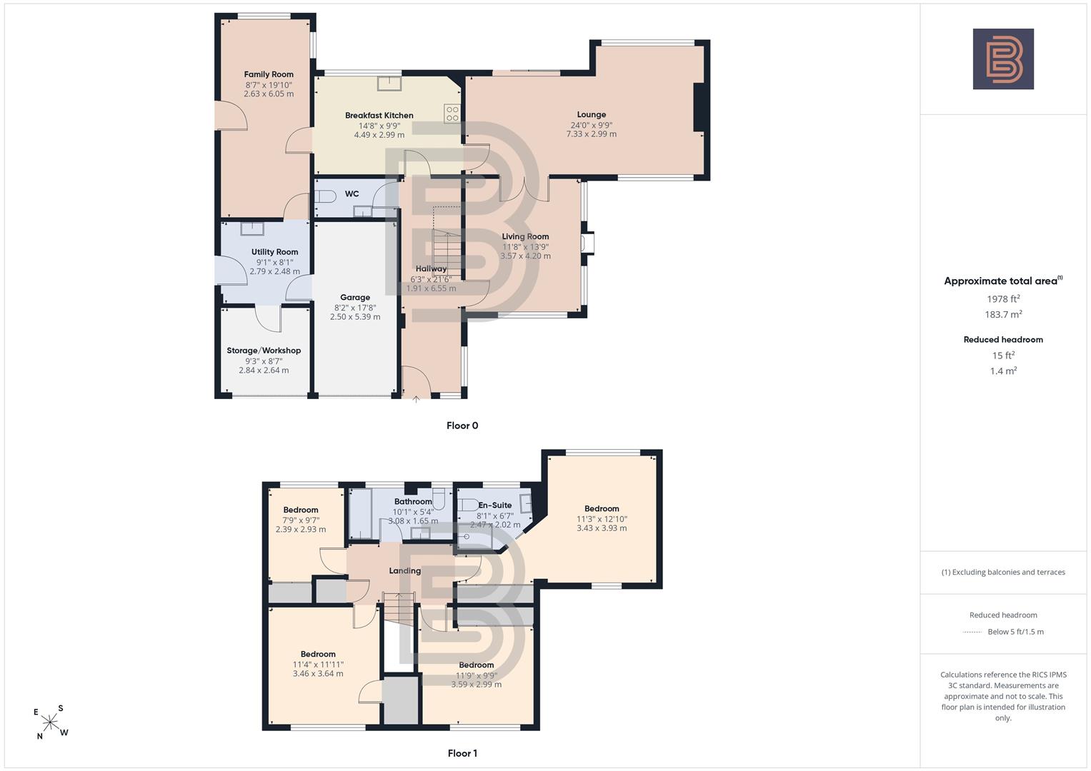8, Staverton Leys, Rugby floorplan