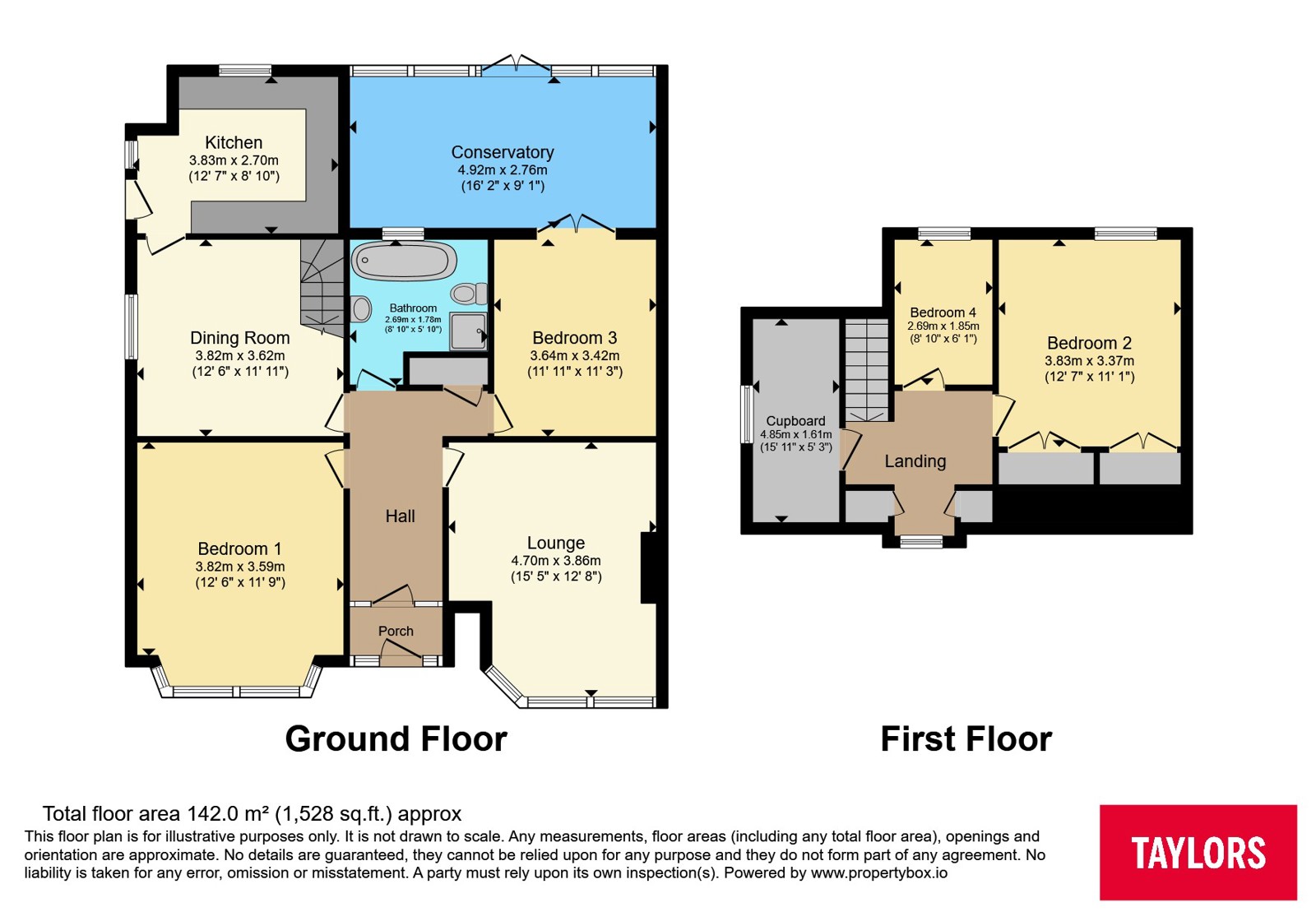 25, Shellmor Close, Bristol floorplan