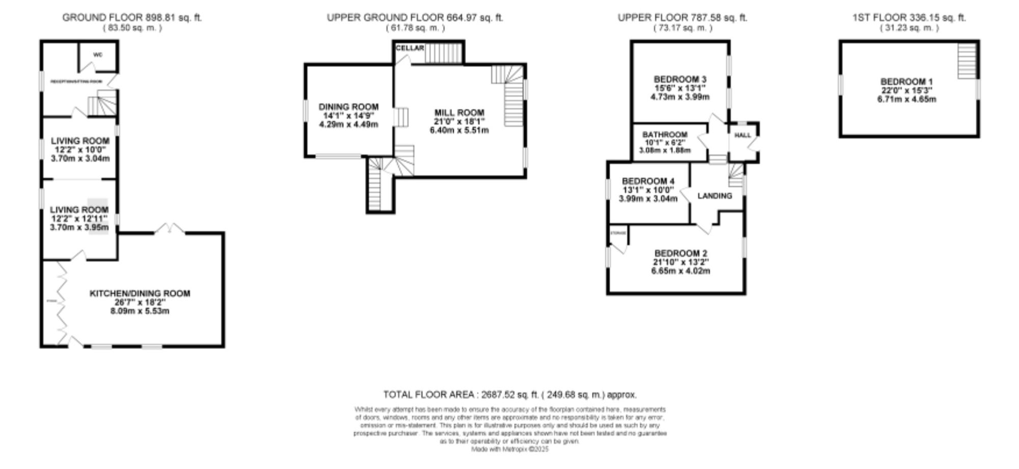 Hayes Mill Nicholls Lane, Stone floorplan