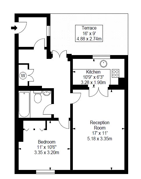 1 Bedrooms Flat to rent in Cedar House, 39-41 Nottingham Place, Marylebone, London W1U