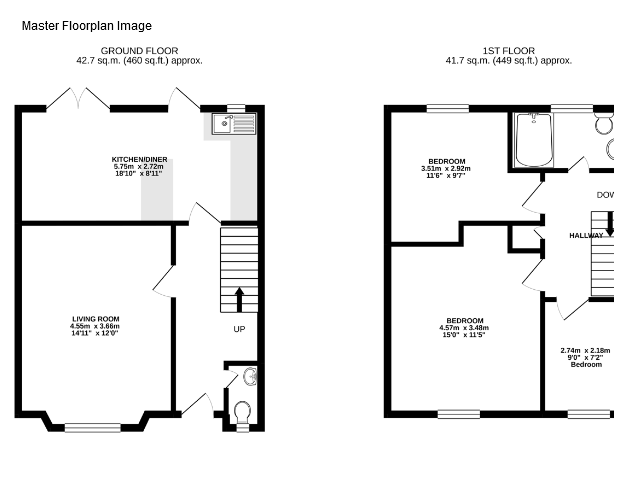 76, High Furlong, Banbury floorplan