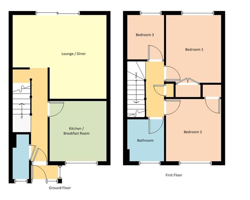 25, Priest Fields, Herne Bay floorplan