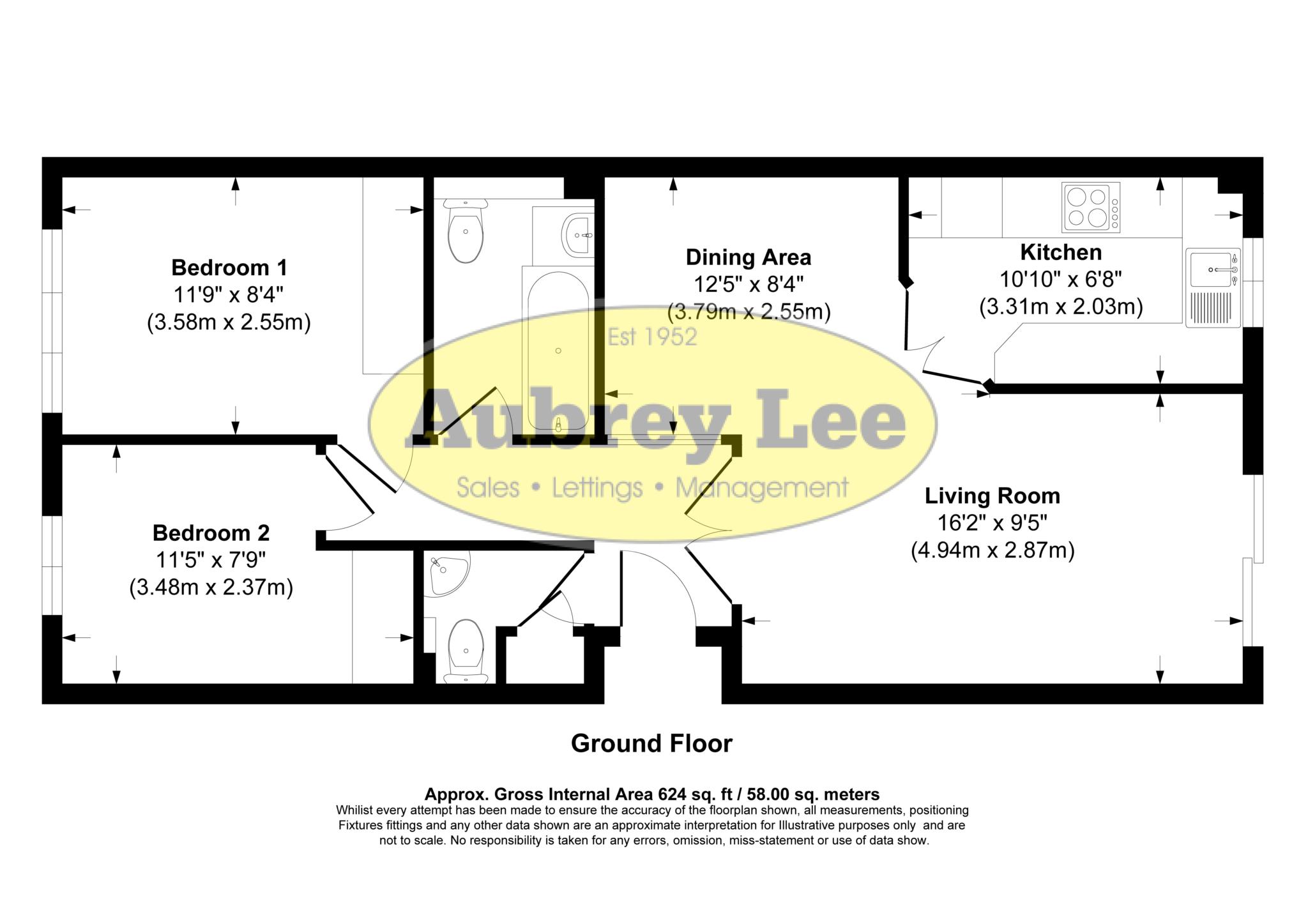 Flat 10 Tower Grange, New Hall Road, Salford floorplan