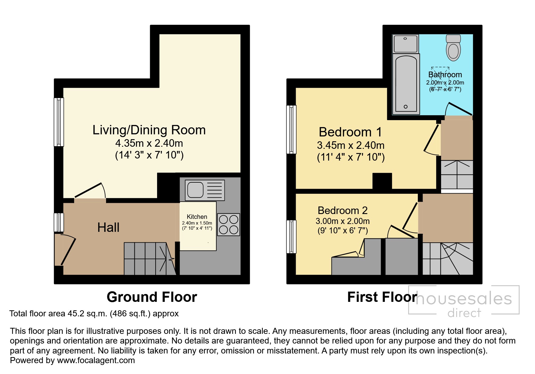 5, Jacksons Court, Ripon floorplan