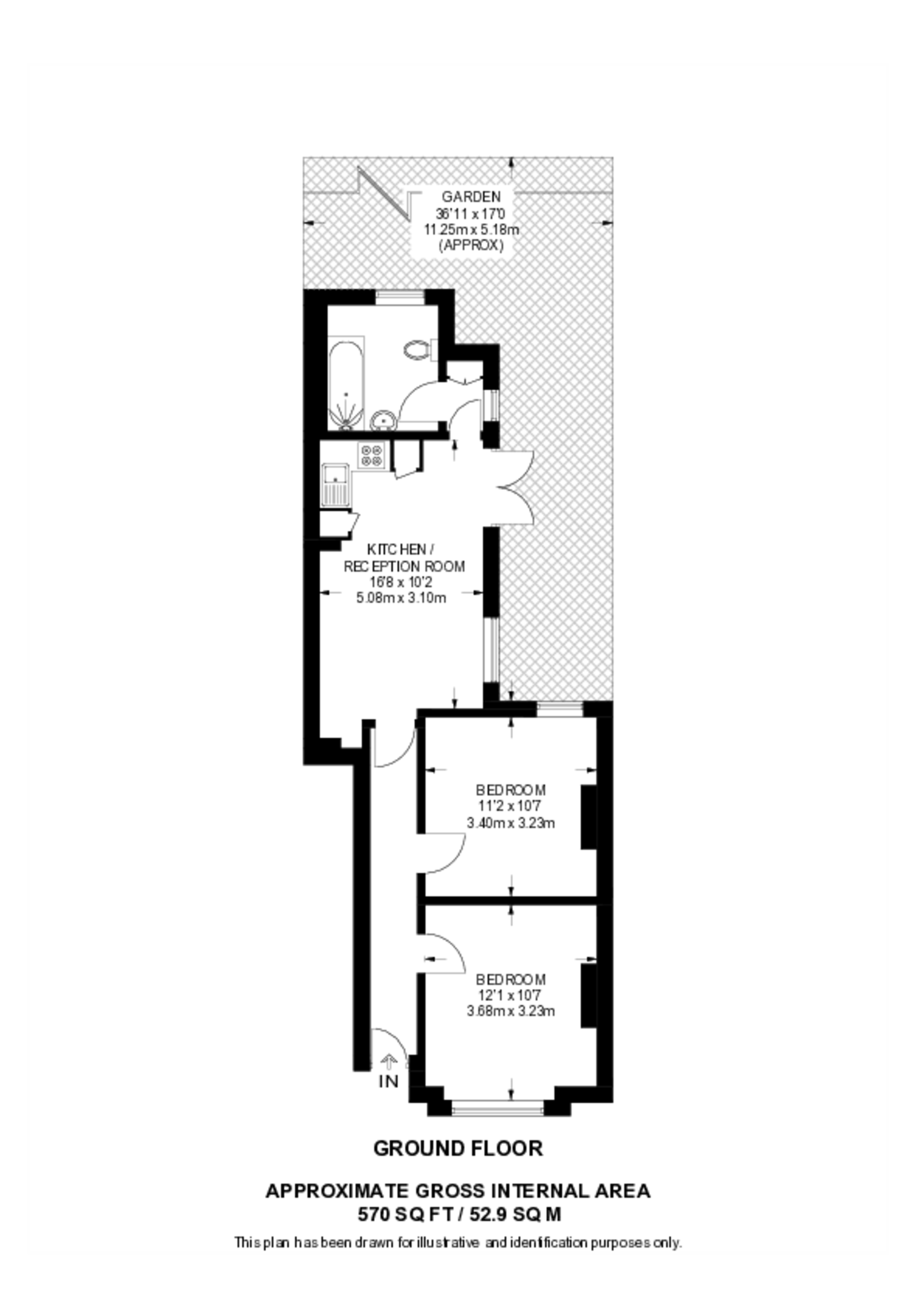 Aylesbury Road, Elephant and Castle floorplan