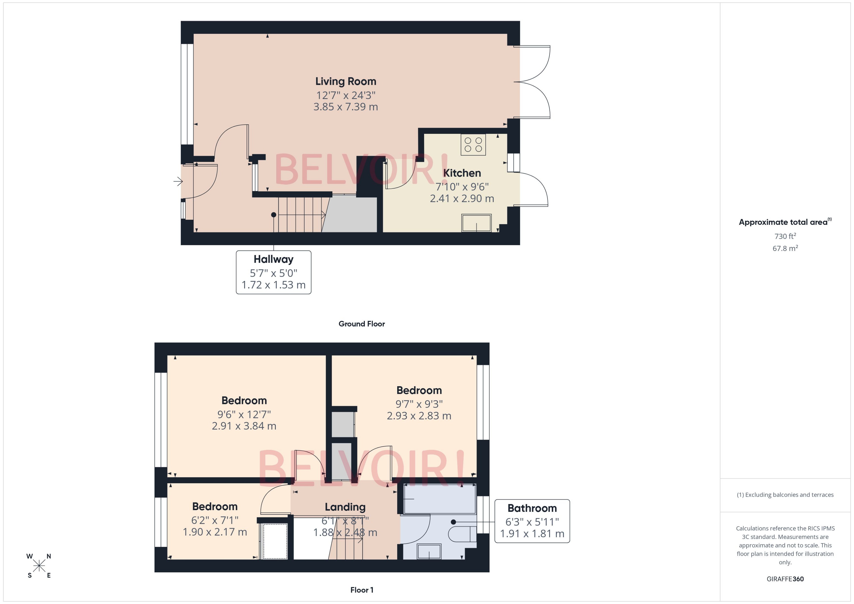 46, Porter Road, Basingstoke floorplan
