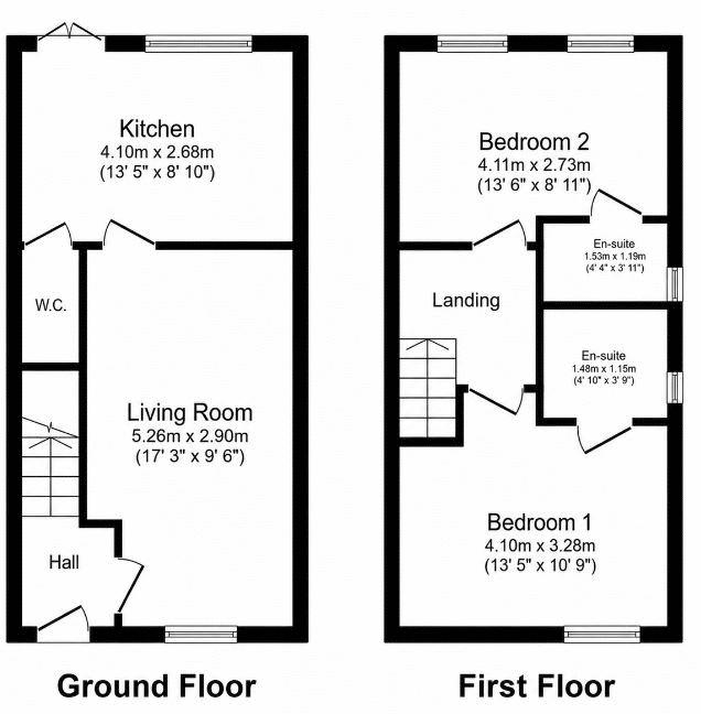 23, Kilby Court, Spalding floorplan