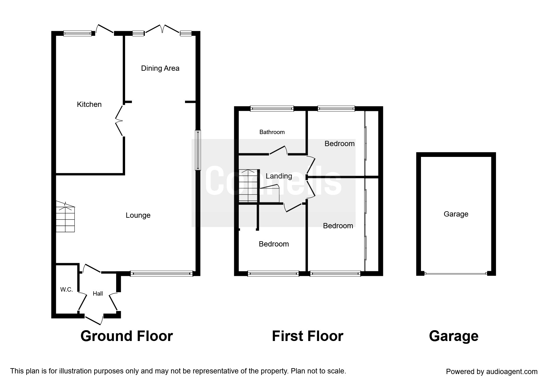 3 Bedrooms Semi-detached house for sale in Yarmouth Close, Crawley RH10