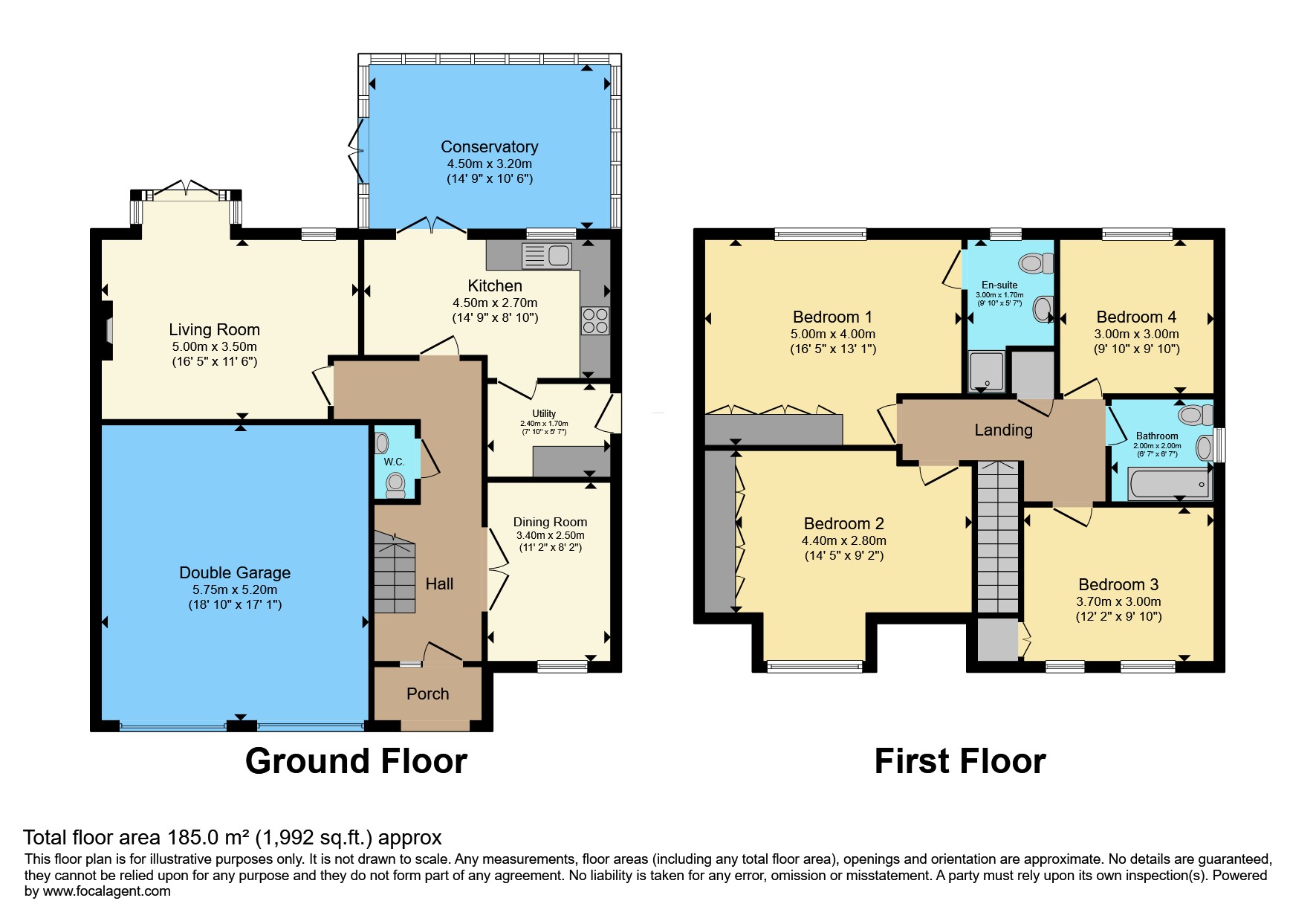 1, Pentire Close, York floorplan