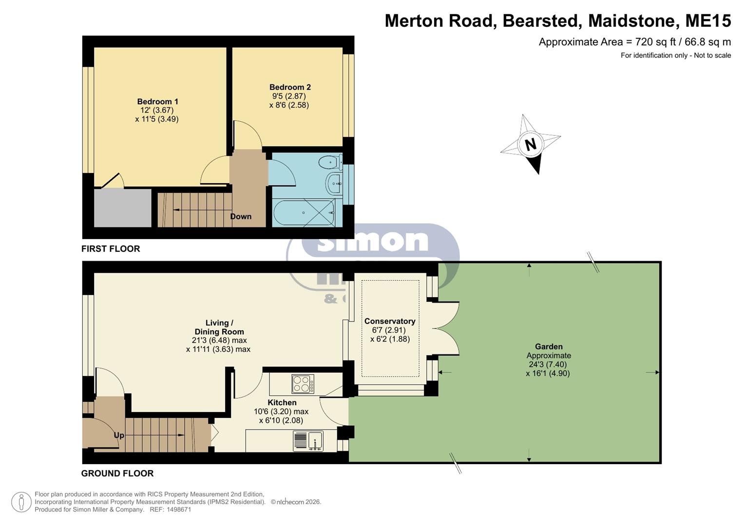 110, Merton Road, Maidstone floorplan