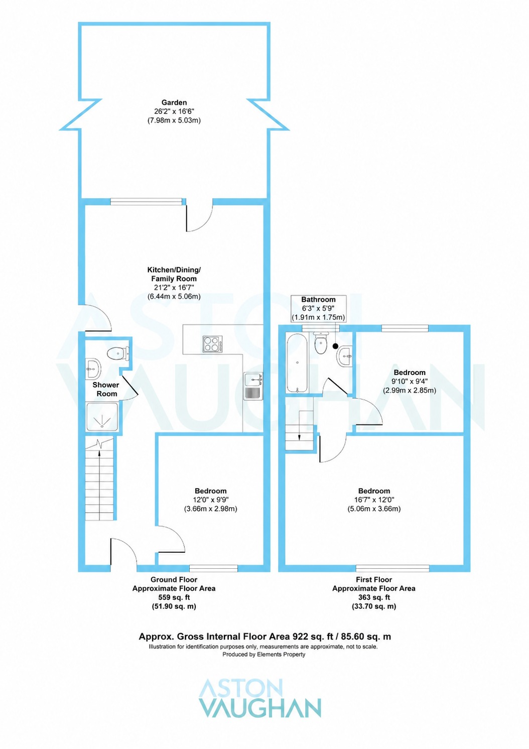 15, Manor Road, Brighton floorplan