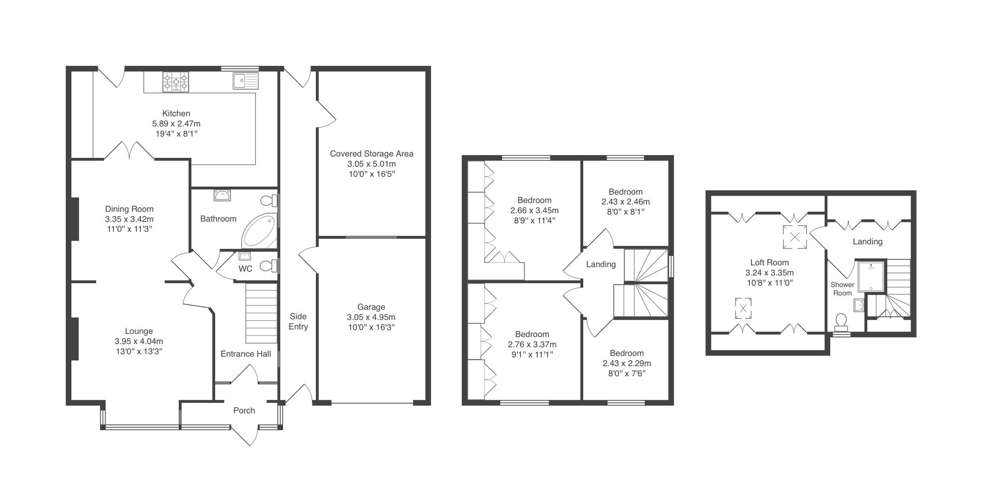 40 Strathmore Avenue, Leicester floorplan