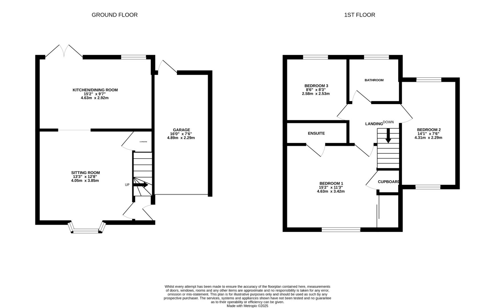 9, Quintonside, Northampton floorplan