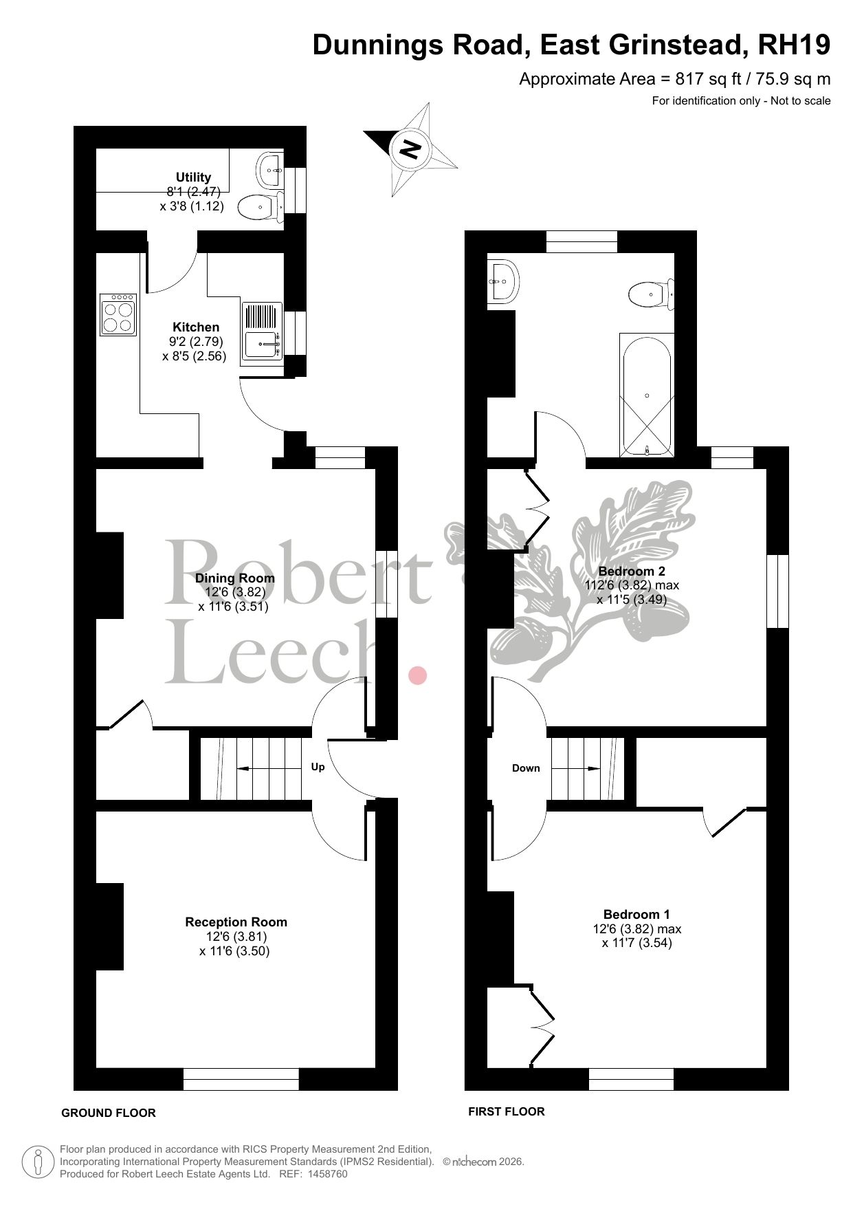 61, Dunnings Road, East Grinstead floorplan