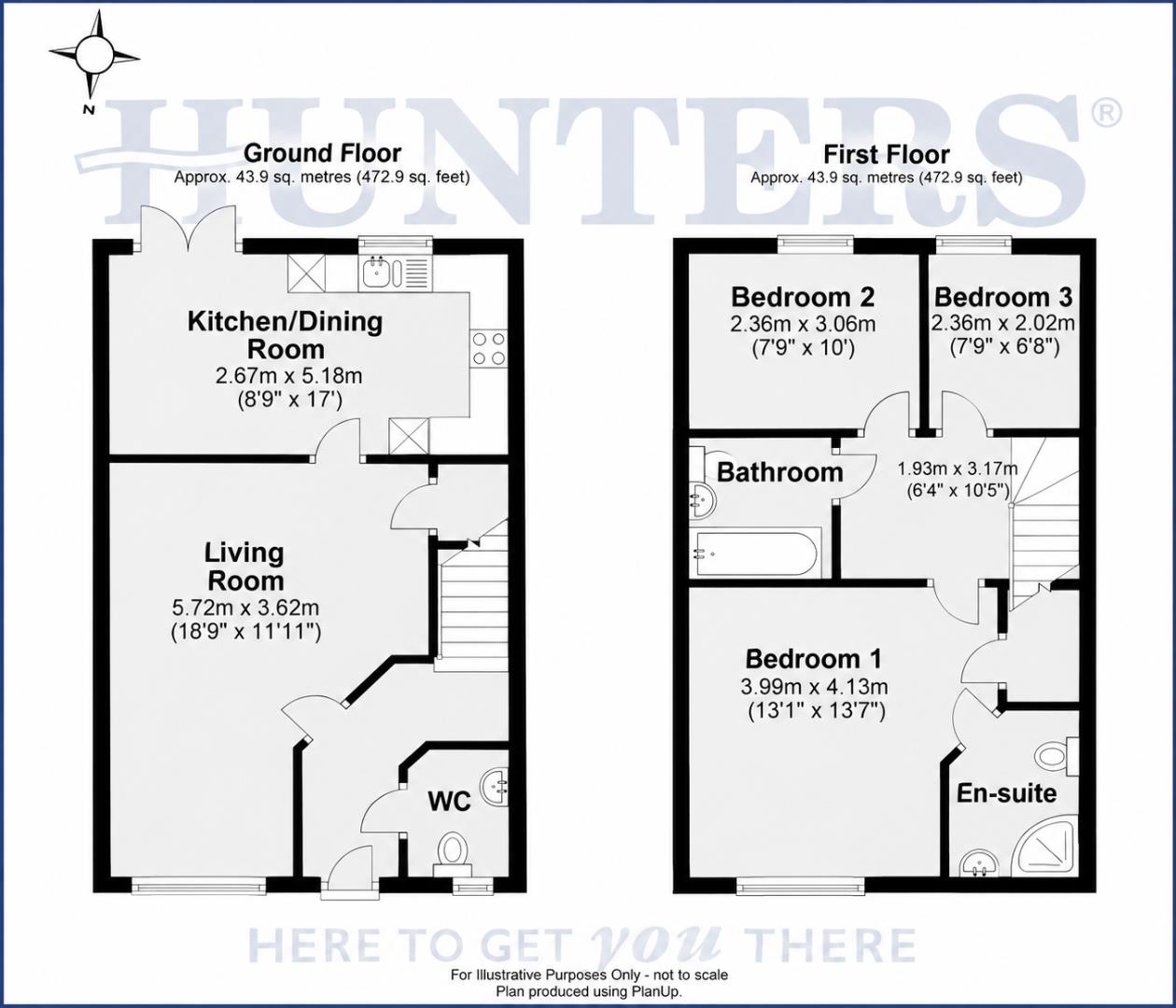 Bishopdale Way, York floorplan