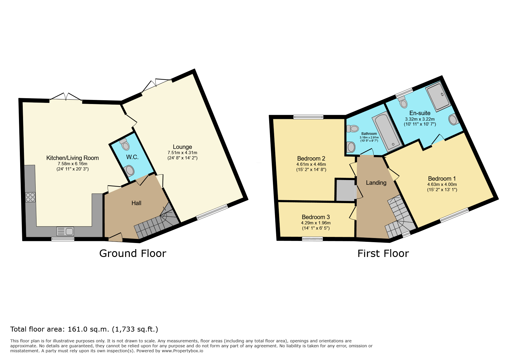 44 Glenmore Road, Leicester floorplan