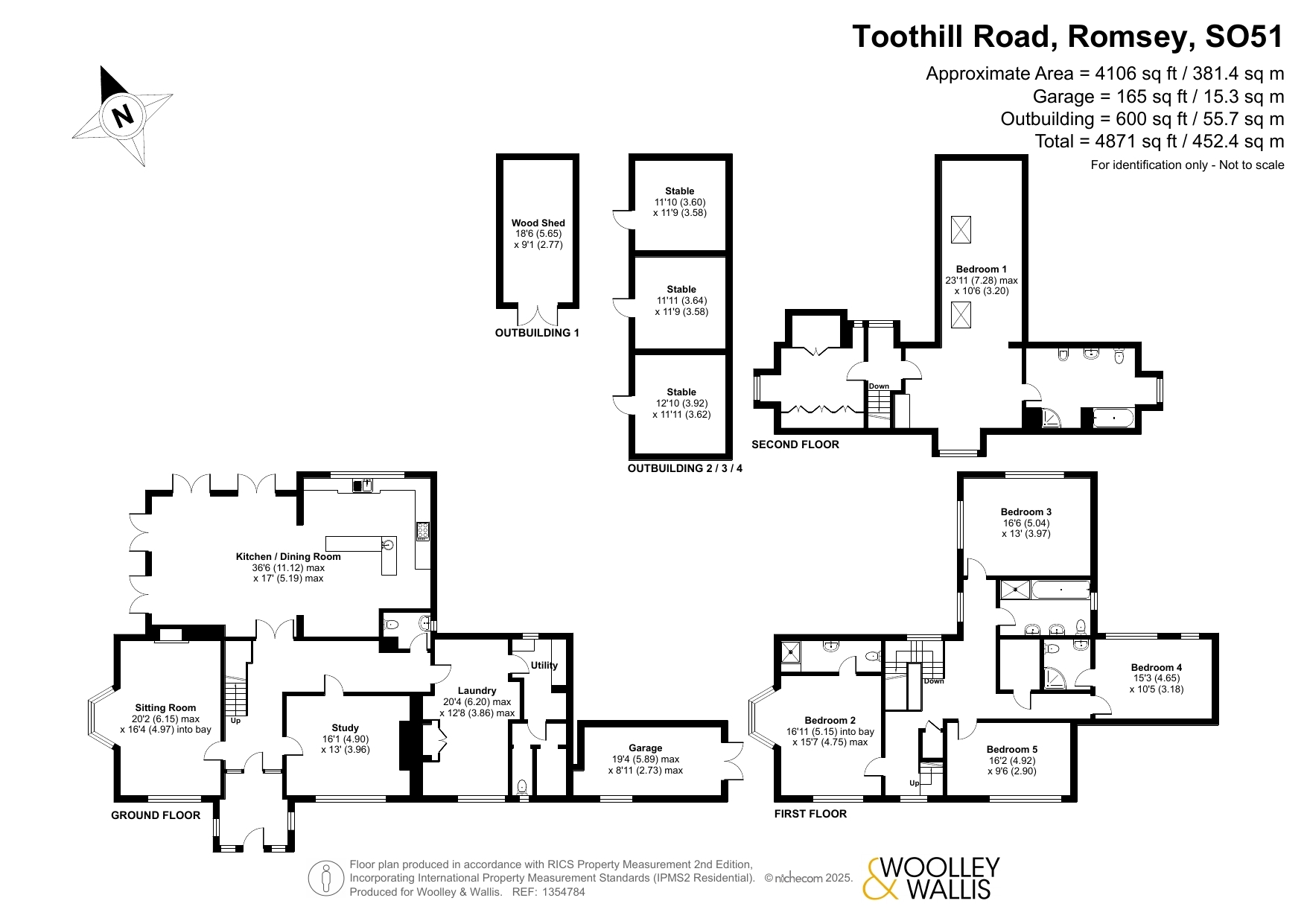 Sandpit House,, Toothill, Hampshire floorplan