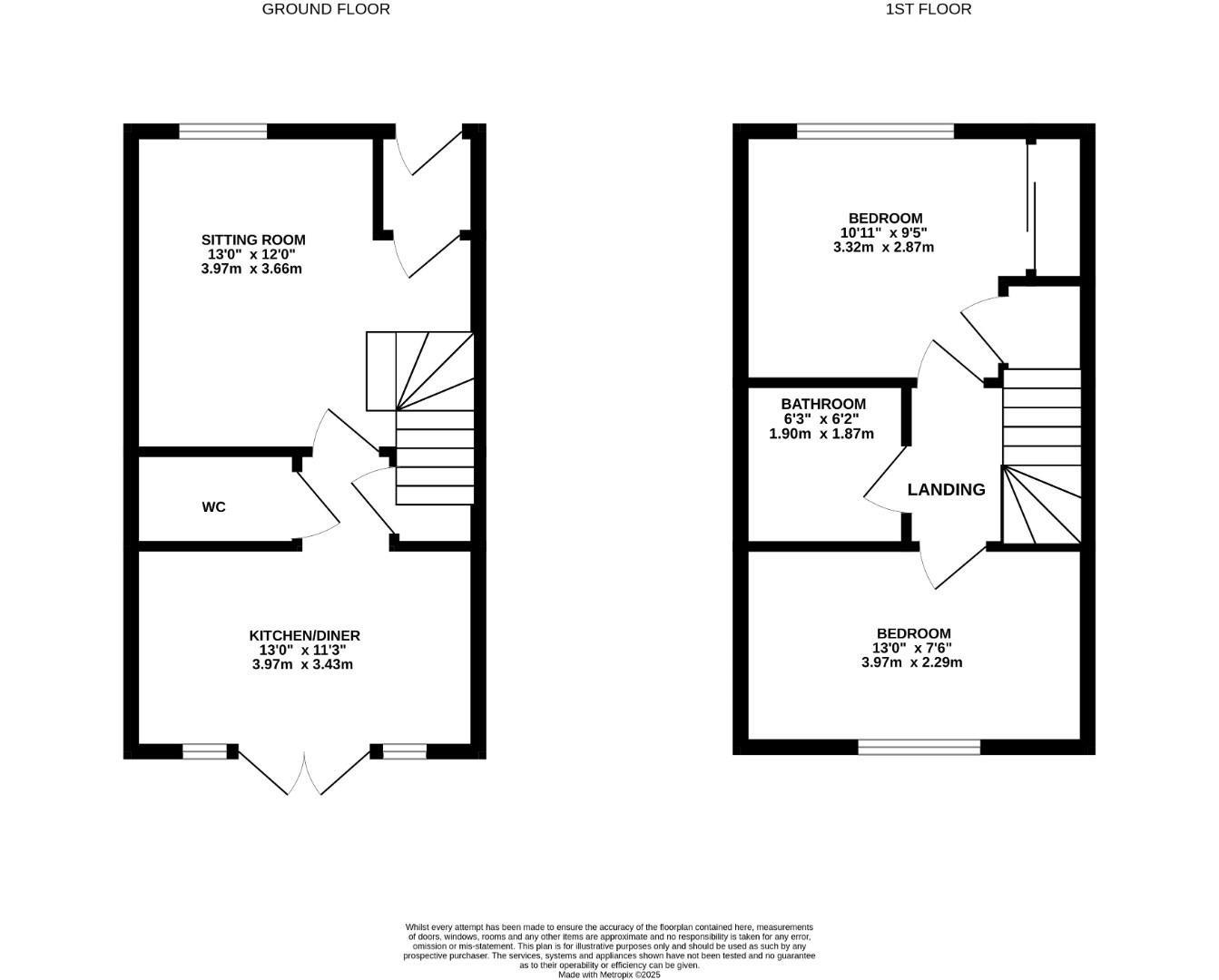 11, Kestrel Drive, Hythe floorplan