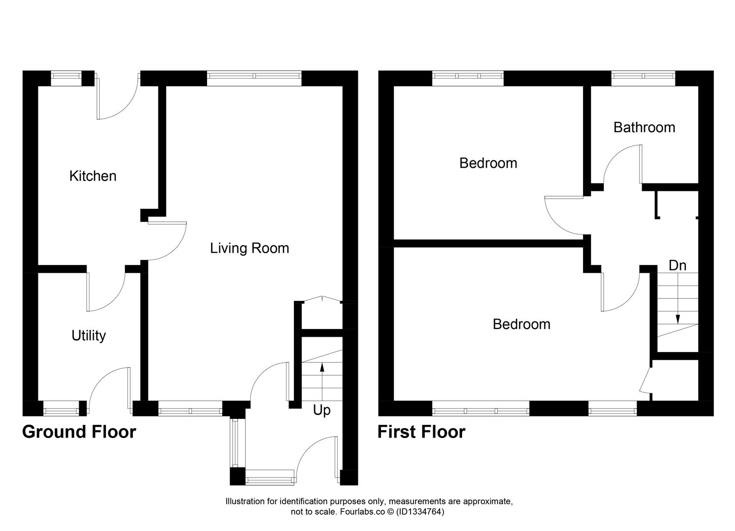 14, Cullen Crescent, Kirkcaldy floorplan