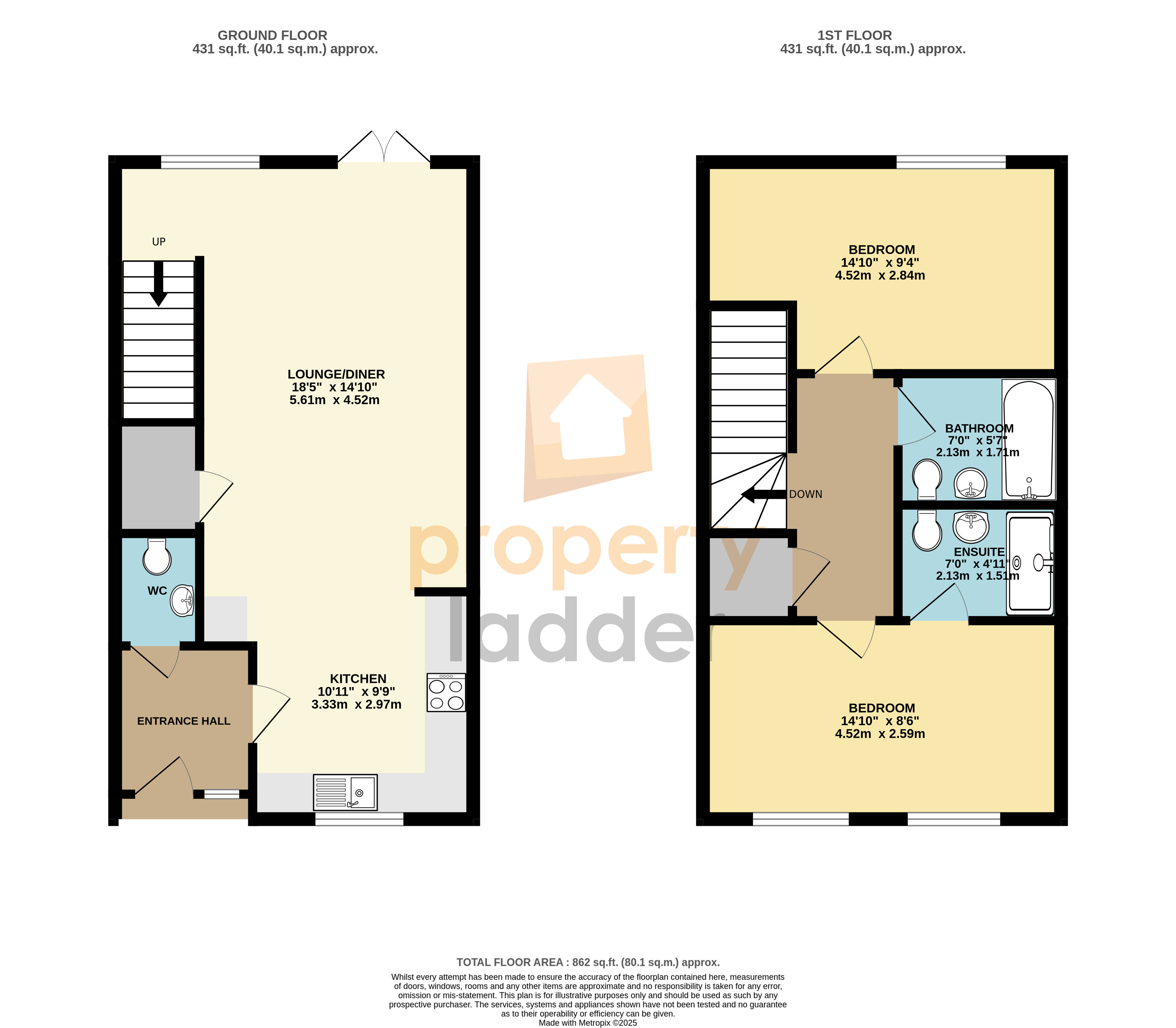 17, Poppyfields, Norwich floorplan
