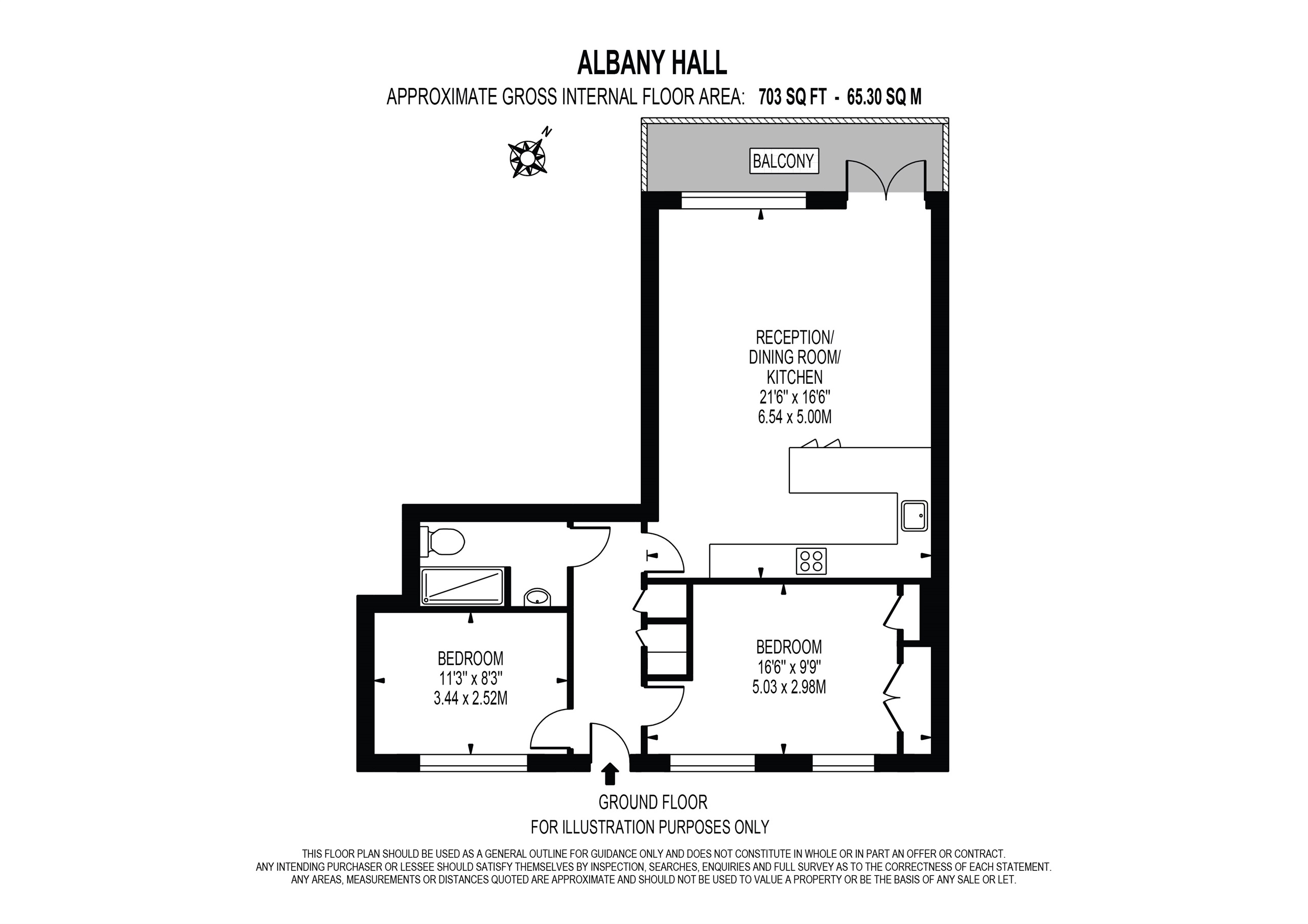 Green Lane, The Hamptons, Worcester Park KT4, 2 bedroom for