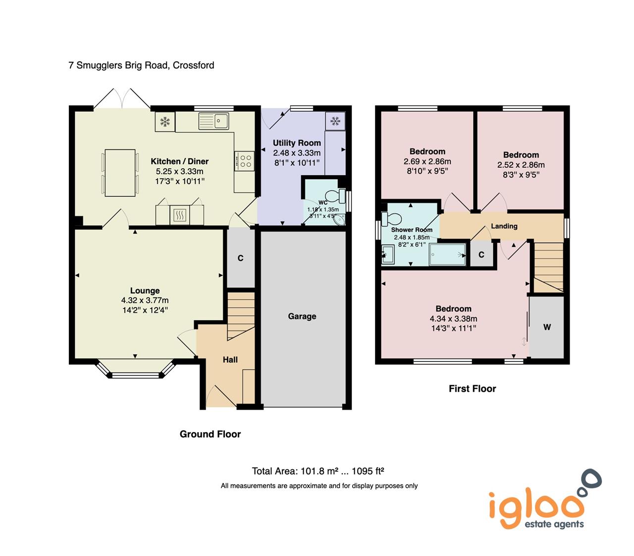 7, Smugglers Brig Road, Crossford floorplan