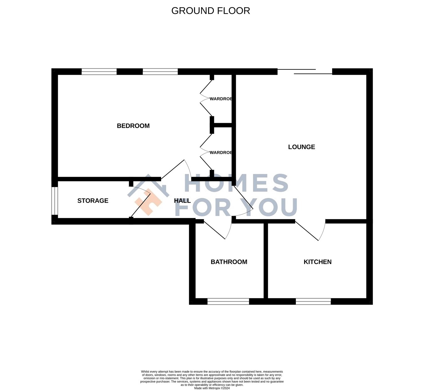 Beauly Court, Grangemouth Fk3, 1 Bedroom Flat For Sale - 66590746 