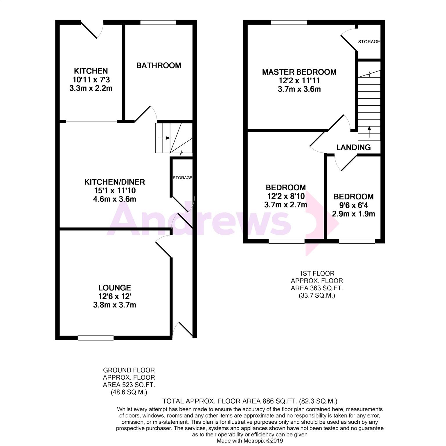 3 Bedrooms Terraced house to rent in Alexandra Terrace, Ham Lane, Paulton, Bristol BS39