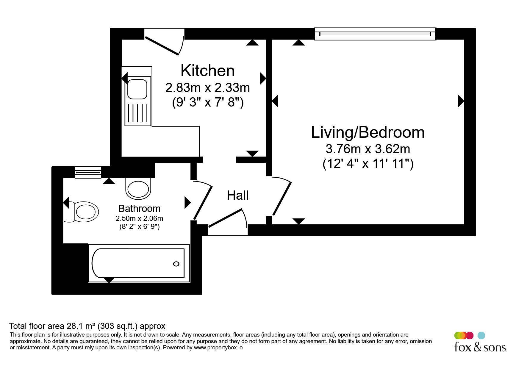 155, Marine Court, St. Leonards-On-Sea floorplan