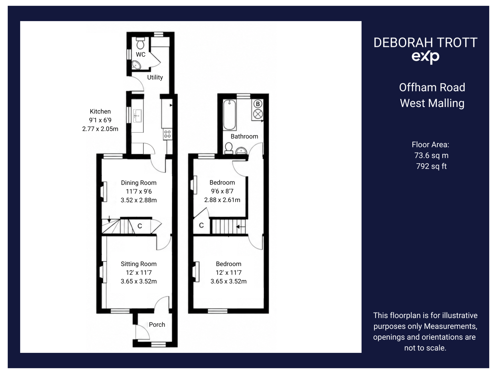 7, Offham Road, West Malling floorplan