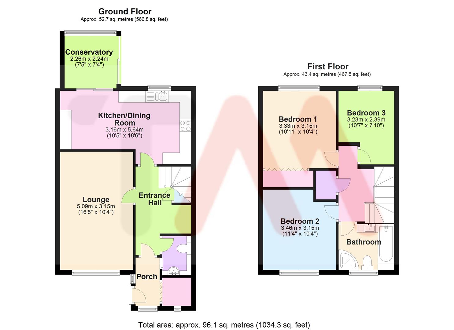 3 Bedrooms Terraced house for sale in Shakespeare, Royston SG8