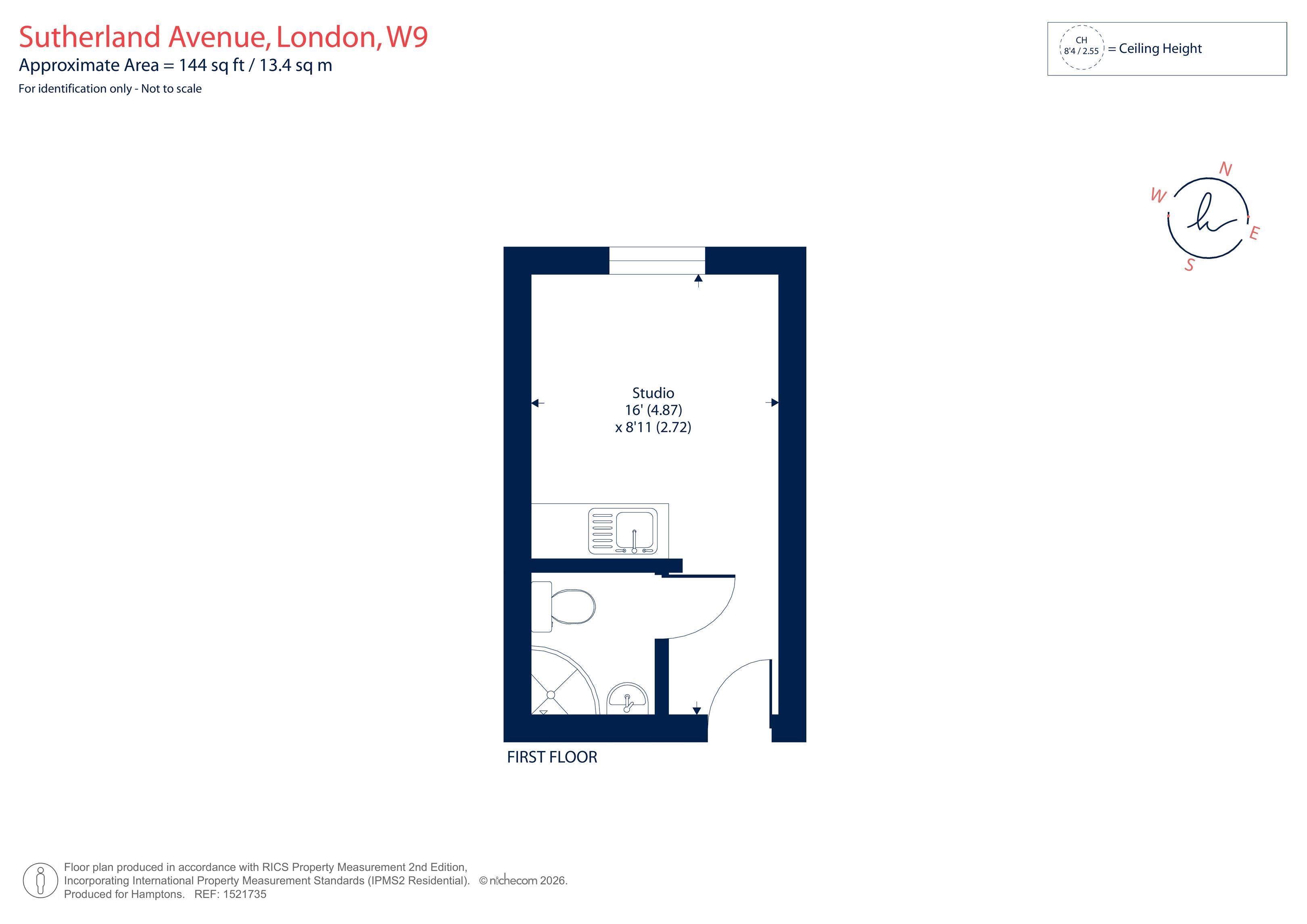 Sutherland Avenue, London floorplan