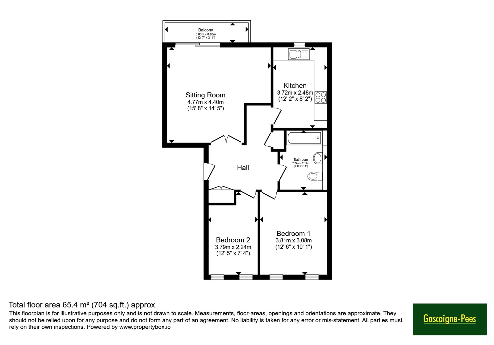 Beechwood Park, Surrey floorplan