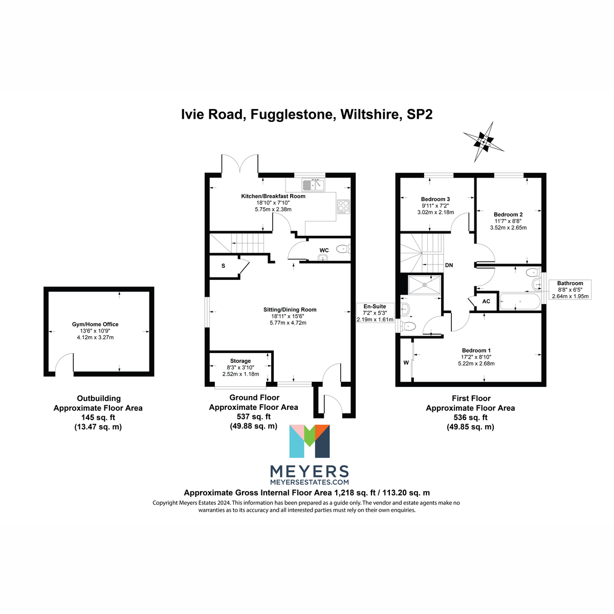 59, Ivie Place, Salisbury floorplan