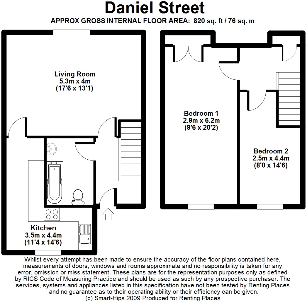 2 Bedrooms Flat to rent in Daniel Street, Bathwick, Bath BA2