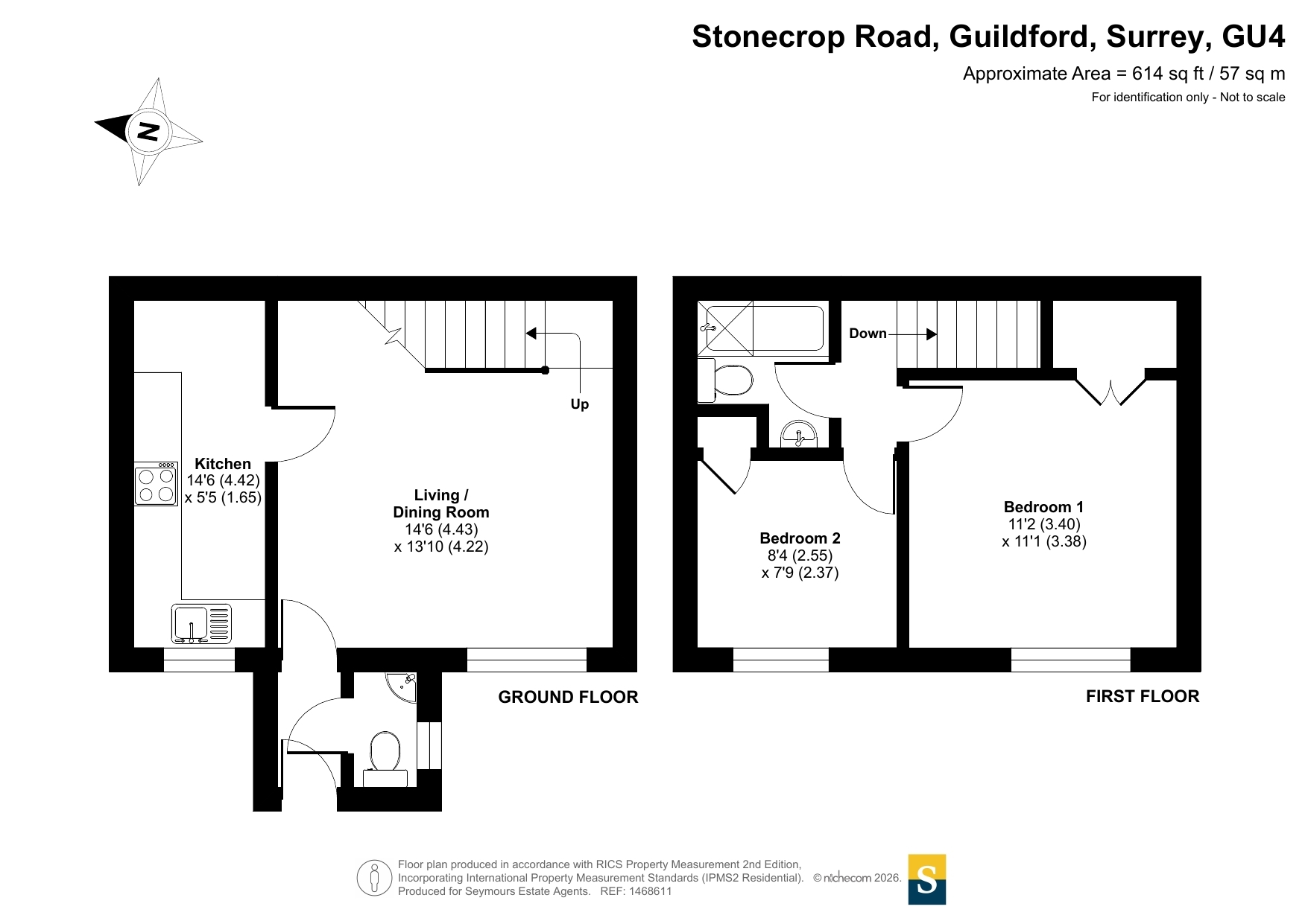 2, Stonecrop Road, Surrey floorplan