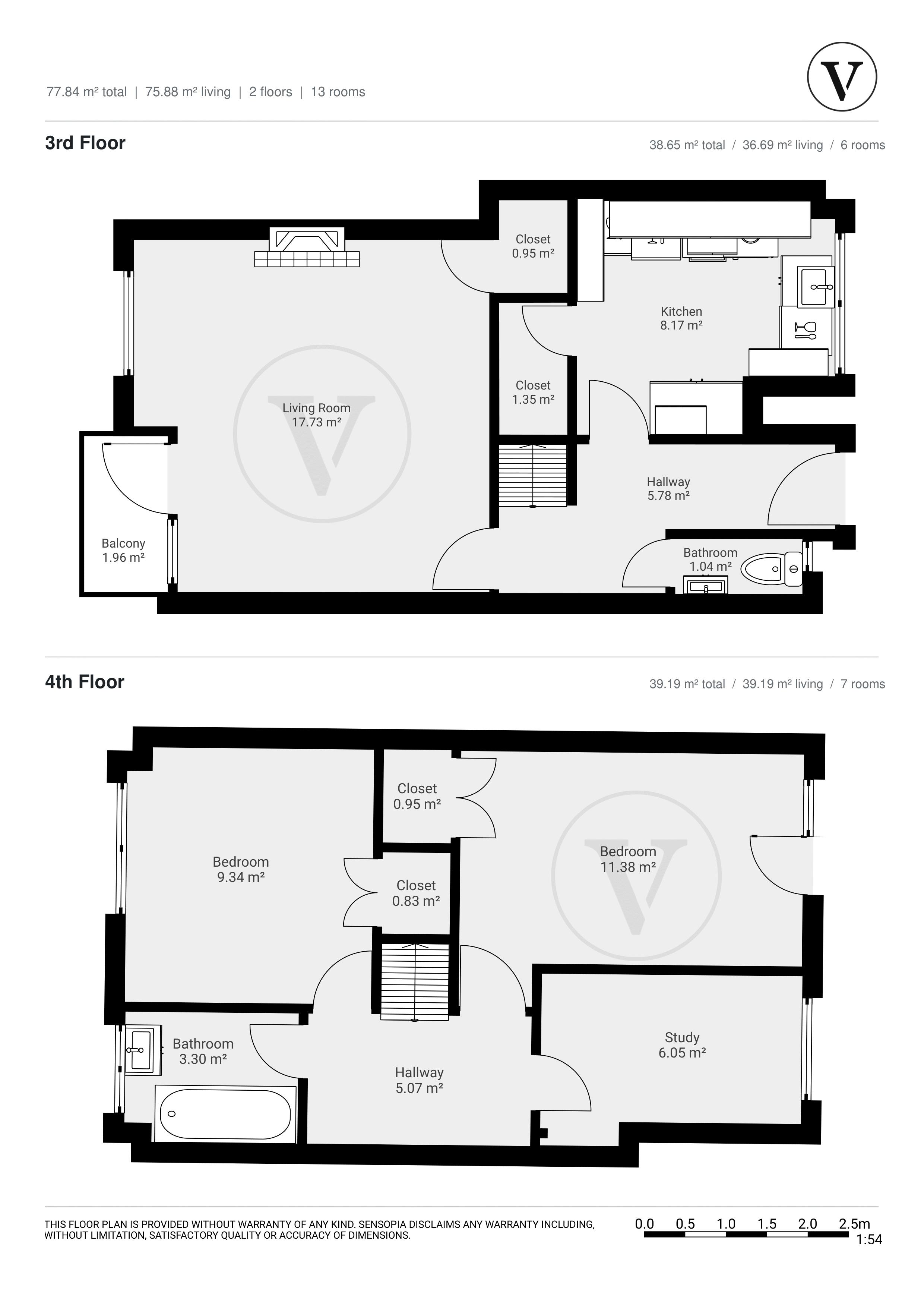 St Saviours Estate, London floorplan