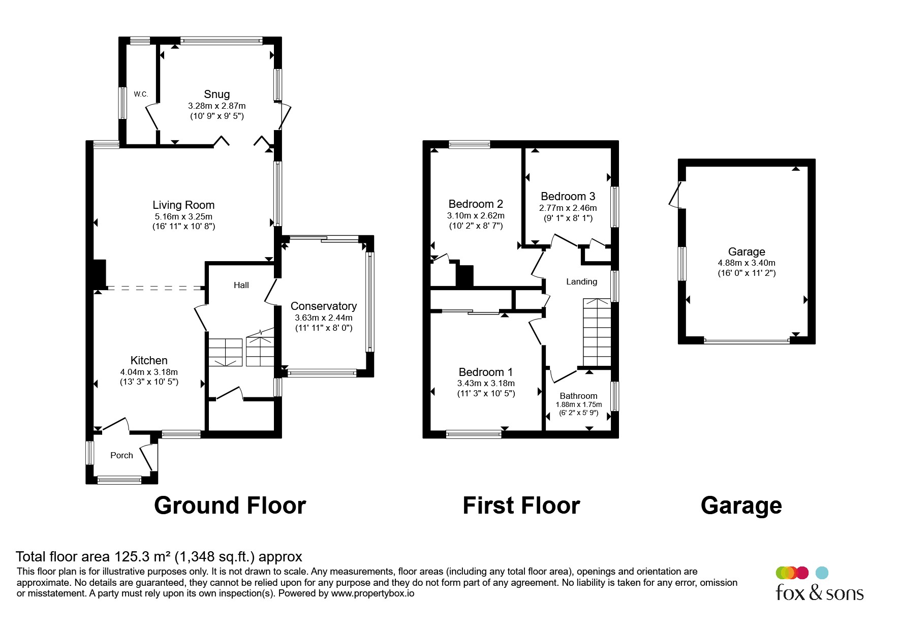 31, Whalley Lane, Lyme Regis floorplan