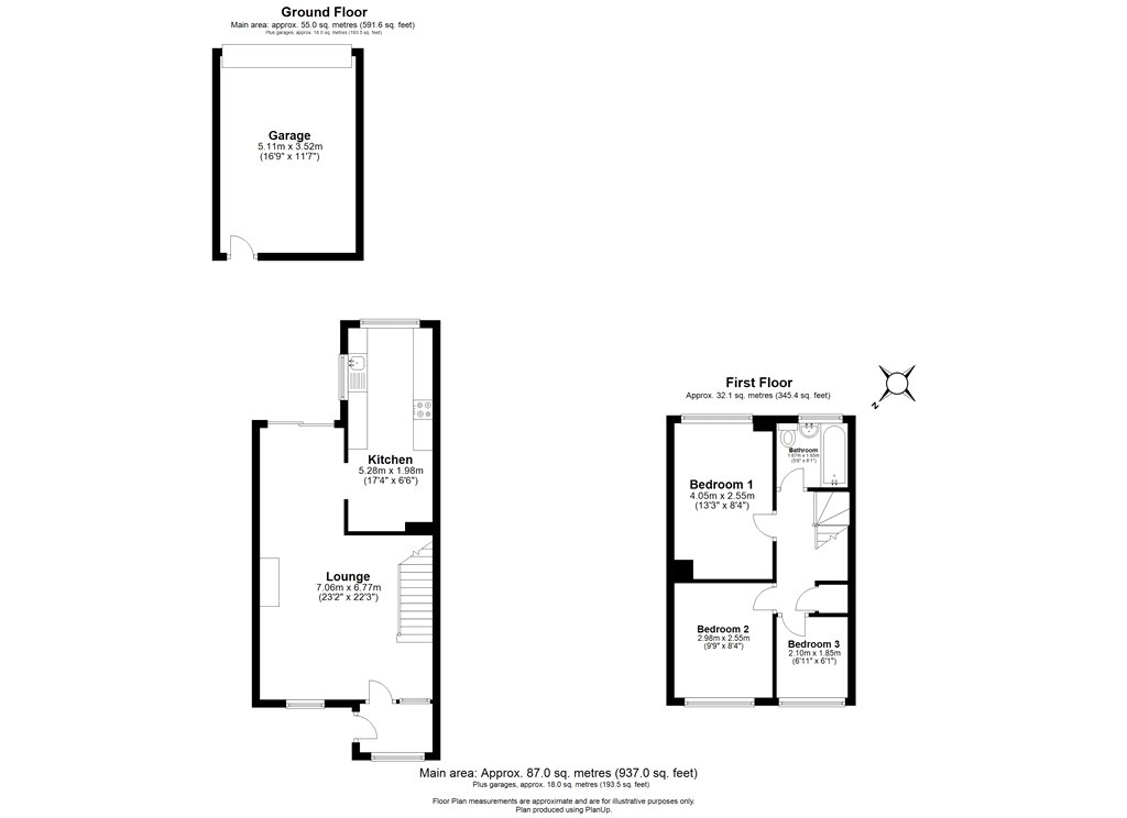 Swallowfield Road, Arborfield, Reading RG2, 3 bedroom semidetached