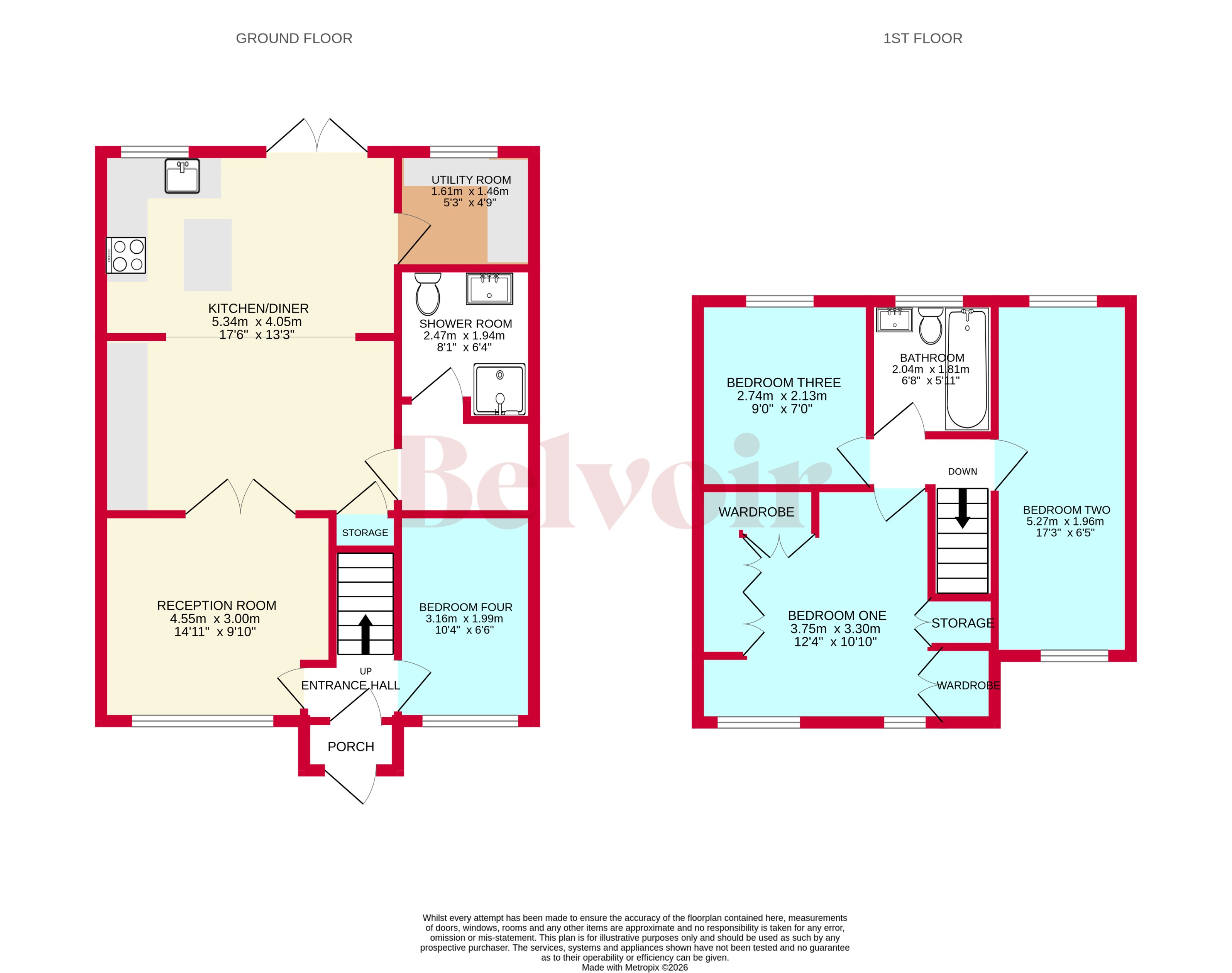 10, Hawkswell Drive, Wolverhampton floorplan