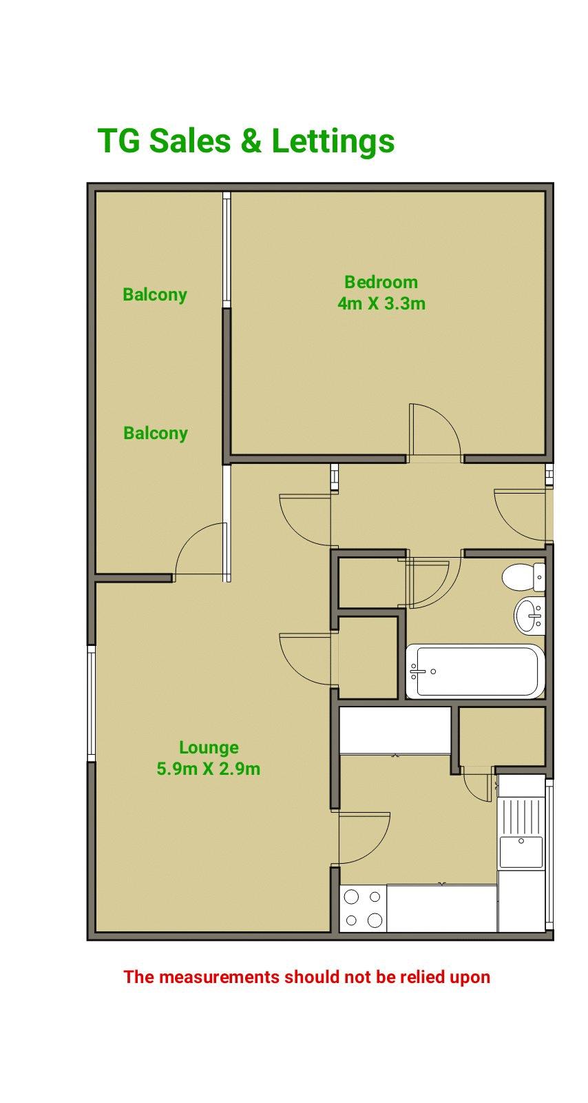 1 Bedrooms Flat to rent in Union Street, Gloucester GL1