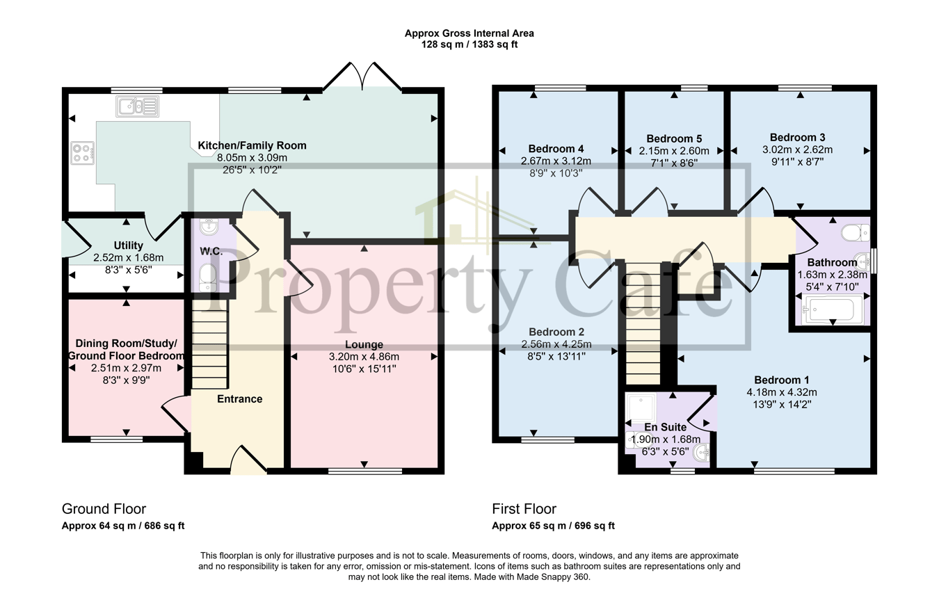 8, Spring Close, Bexhill-on-Sea floorplan