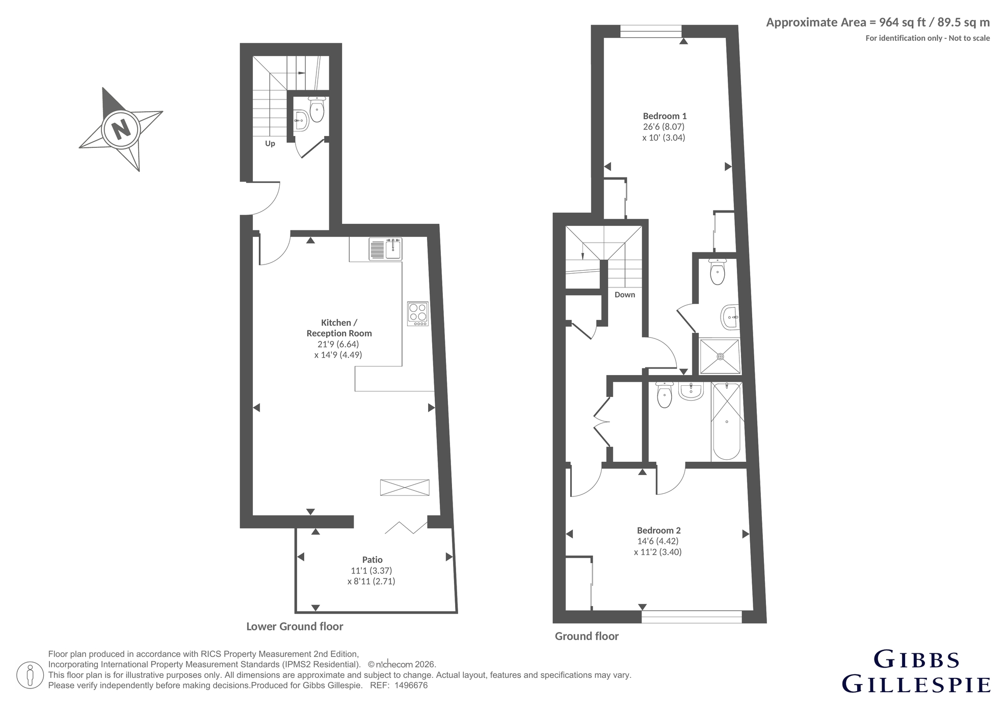 Flat 3,, The Grove W6, Hammersmith floorplan