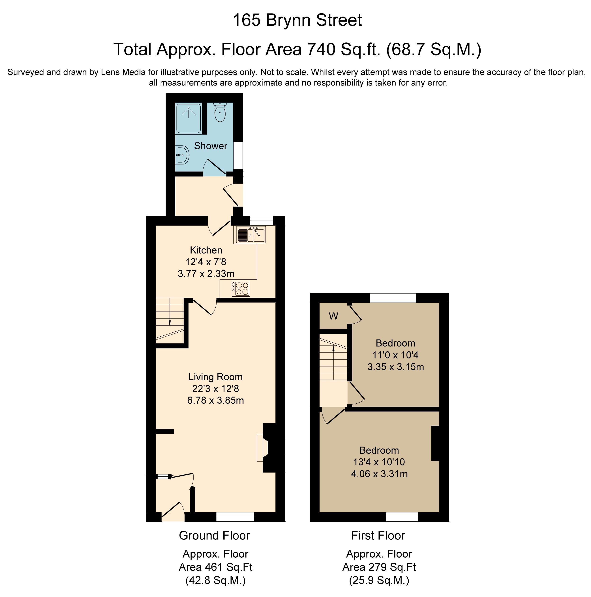 Brynn Street, St Helens Central, St Helens WA10, 2 bedroom terraced