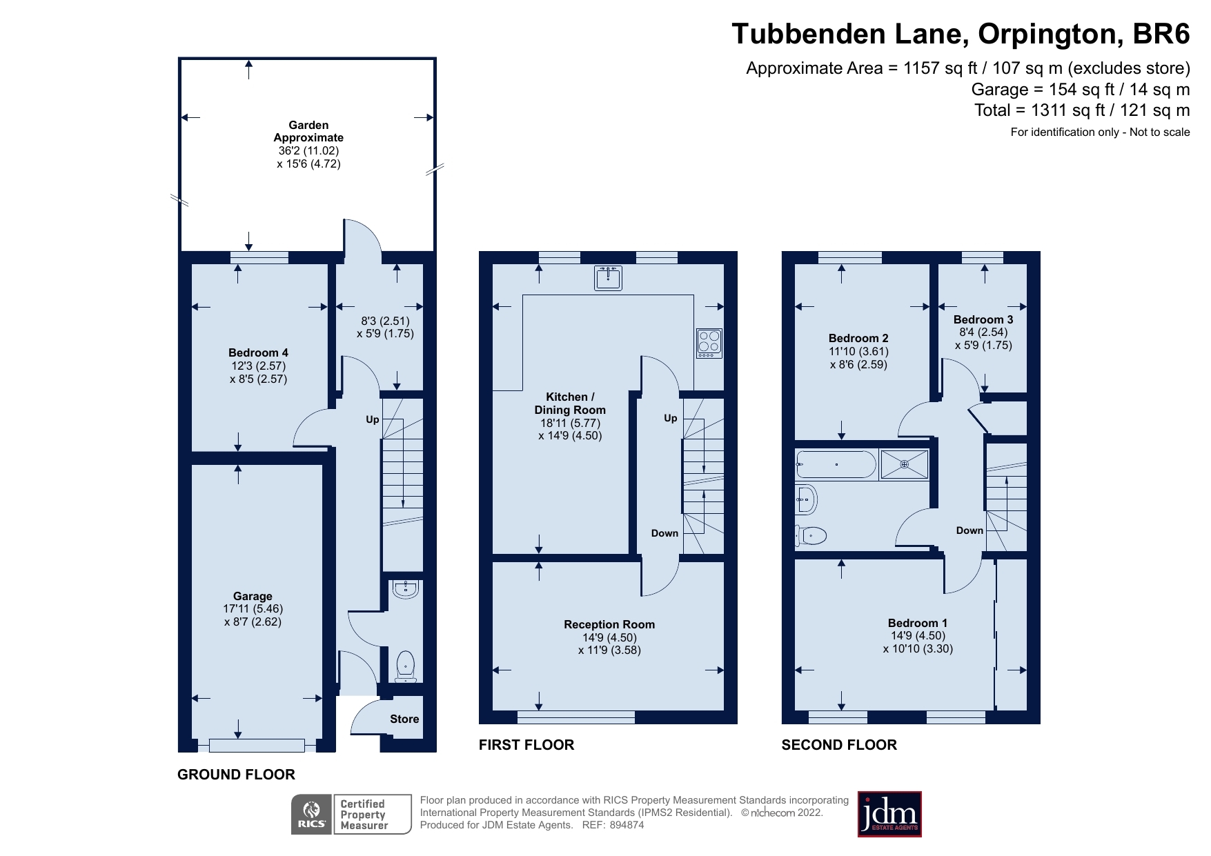 28, Tubbenden Lane, Orpington floorplan