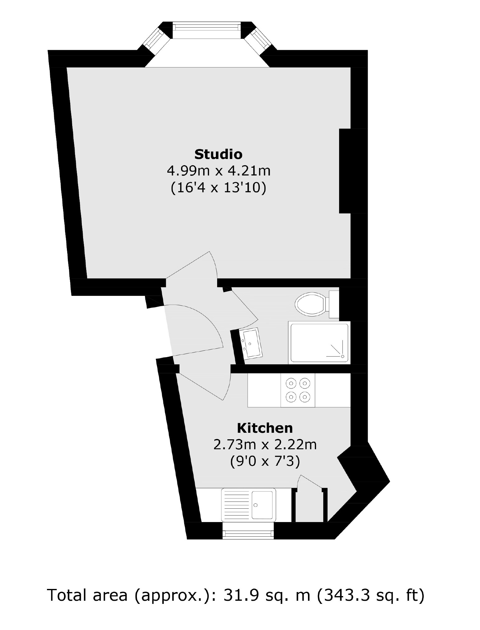 6A, Brockley Cross, London floorplan