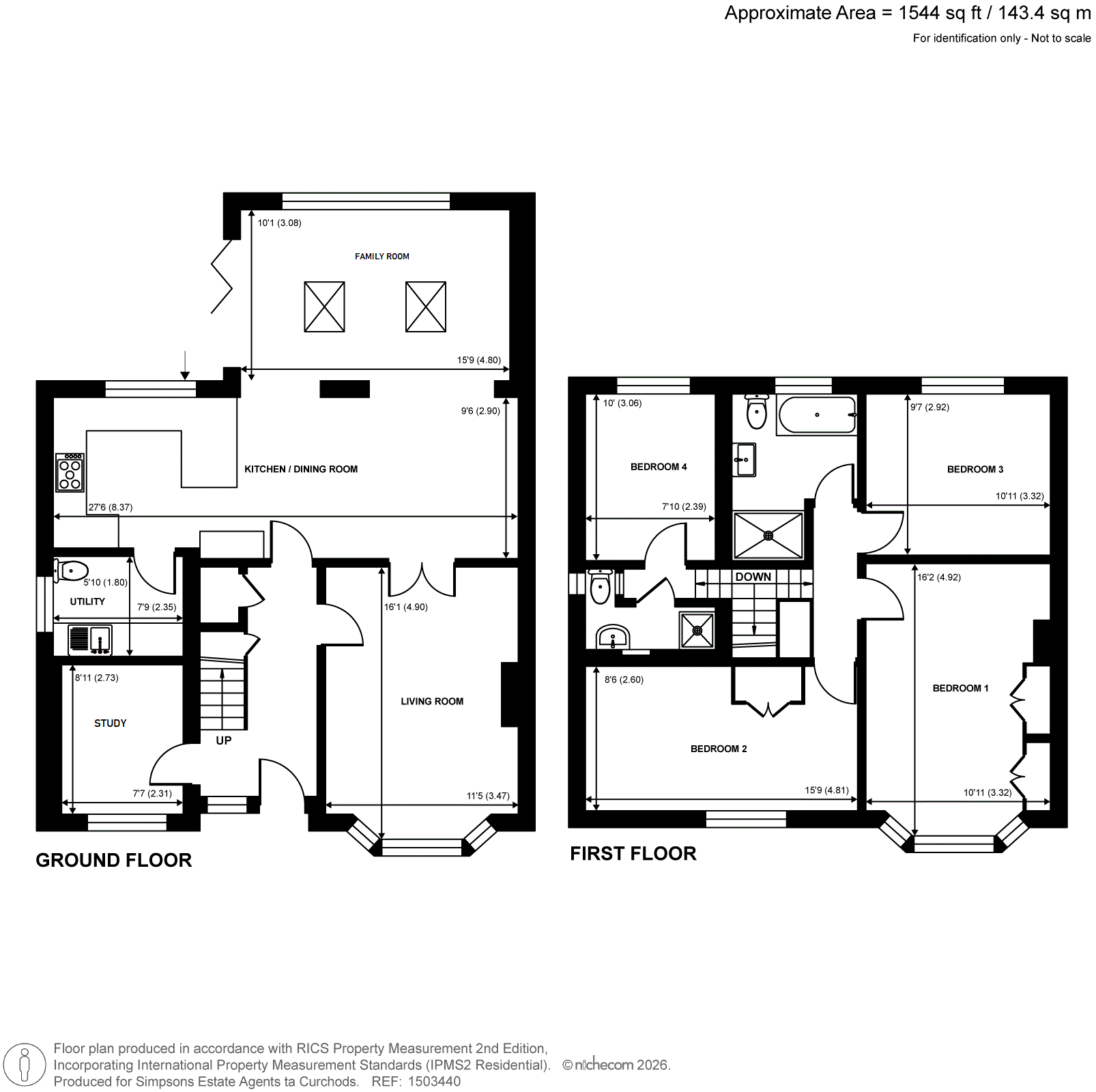 74, York Gardens, Walton-On-Thames floorplan