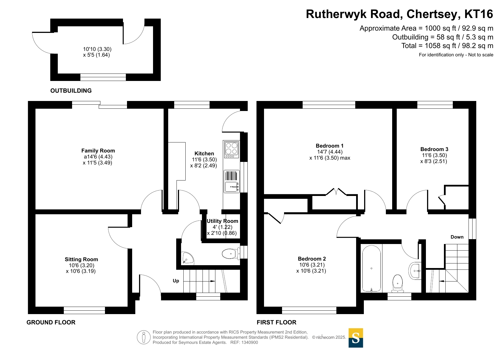 23, Rutherwyk Road, Surrey floorplan