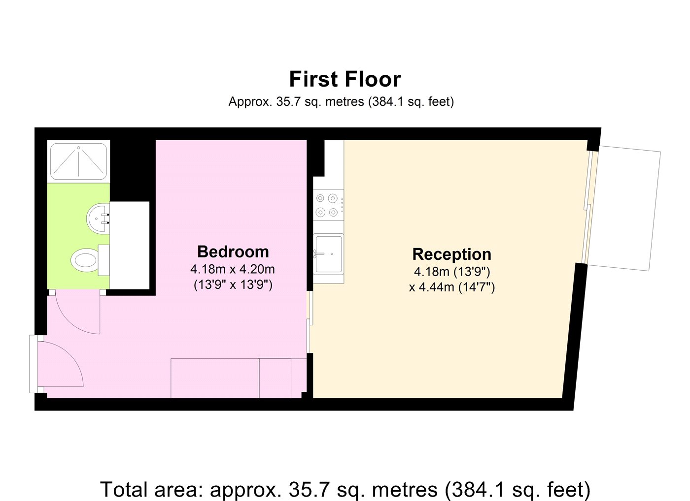 45, Chiltonian Mews, Hither Green floorplan